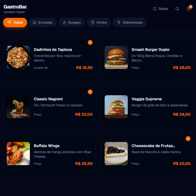 App Dashboard Mockup